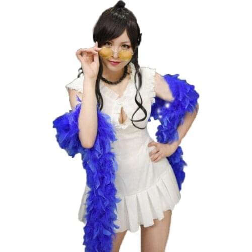 One Piece Nico Robin Cosplay Costume with scarf 11
