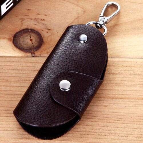Real Leather Keychain Car Key case Key chain for mercedes trd honda kia vw GOLF 4 5 6 7 opel astra peugeot 206 volvo audi