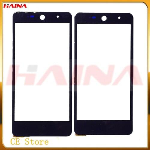 10pcs/lot phone Touch Screen Digitizer Front Glass For wileyfox swift 2 swift2 Touchscreen Sensor Touch Panel+tape
