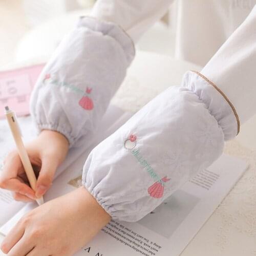 Lace sleeves womens fashion short winter sleeves office sleeves cute work personality children sleeves ins tide