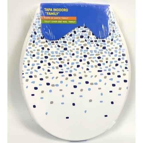 Toilet lid cover 2021 high quality PP goldfish fashion toilet seat cover set hot selling colorful marble effect toilet seat