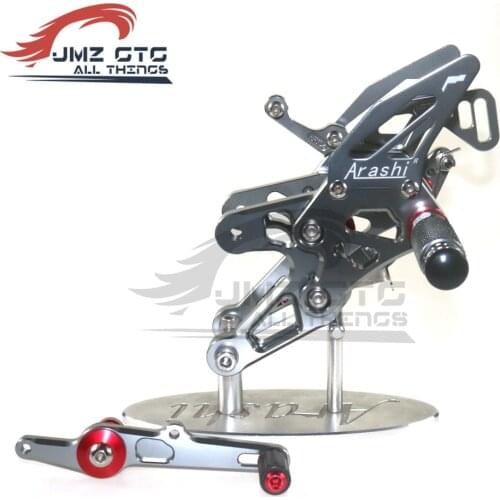 Motorcycle CNC Adjustable Rearsets FootArest Foot Rest For BMW S1000RR 2015-2018 S1000R 2017-2019