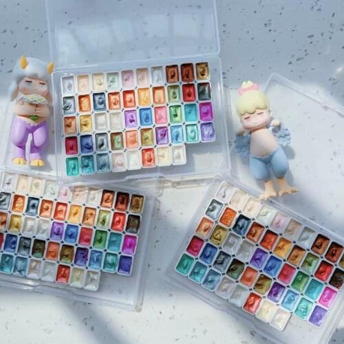 Pearlescent Solid Pigment Portable Packing Pigment For Student Professional Painting Art Supplies