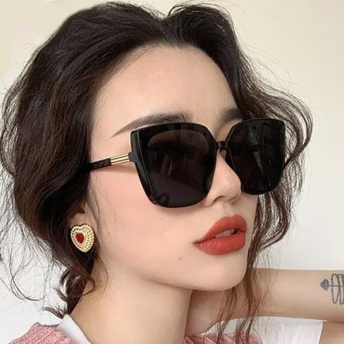 Cateye Designer Sunglasses Women 2020 High Quality Retro Sunglasses Women Square Glasses Women/Men Luxury Oculos De Sol