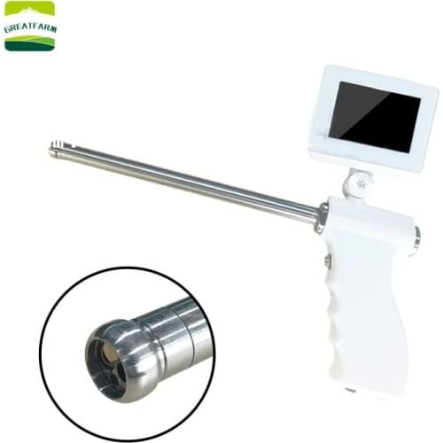 Sheep Frozen Sperm Video Endoscope Goat Camera Sperm AI Gun Artificial Insemination Sheep GUN Veterinary Breeding TOOLS 2021NEW