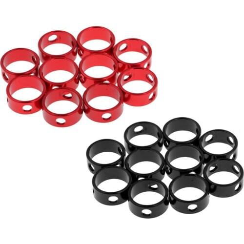 20pcs Camping Tent Rope Cord Guyline Runners Ring Tie Fastener