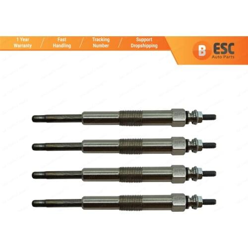 ESC EGP59-1 4 Pcs Heater Glow Plugs GX102, 0100 226422 for Kia Hyundai 1.5-2.0-2.9 CRDI