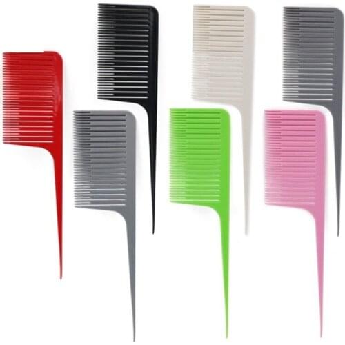 Large Wide Tooth Combs Of Hook Handle Detangling Reduce Hair Loss Comb Hairdress Salon Dyeing Styling Brush Tools