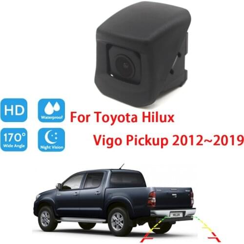 CCD HD Rear View Camera Parking For Toyota Hilux Vigo Pickup 2012 2013 2014 2015 2016 2017 2018 2019 Waterproof high quality RCA