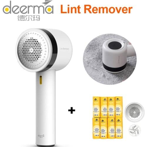 Deerma portable lint remover Mi Hair Ball Sweater coat clothes sheets care Concealed Sticky Hair Tube mijia Motor Trimmer