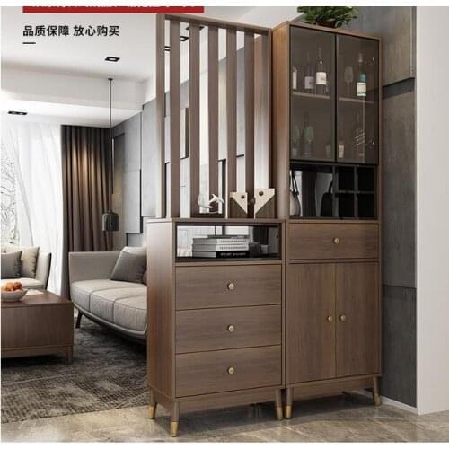 Double-sided wine cabinet shoe cabinet hallway cabinet screen cabinet modern sitting room door porch cabinet partition cabinet