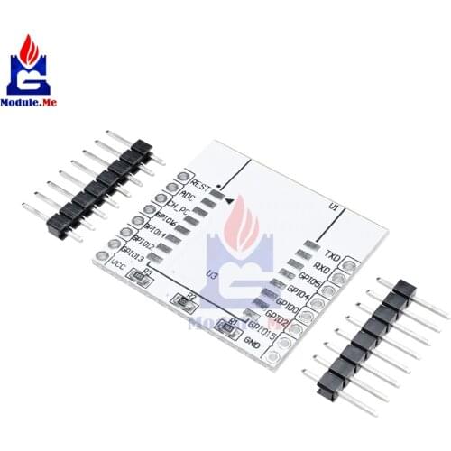 ESP8266 Serial WIFI Module Adapter Plate for ESP-07 ESP-08 ESP-12 ESP-12F Wireless Board