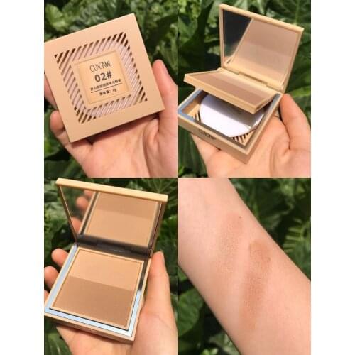 GUICAMI Highlighter Matte Facial Palette Bronze Highlighter Make Up Palette Highlighter Palette Face Makeup Highlighter