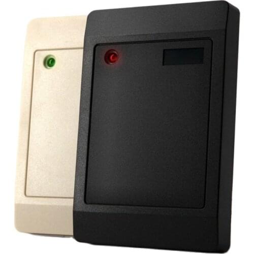 KINJOIN Waterproof Wiegand Wg26 Wg34 RFID IC Card Reader Proximity reader 125Khz 13.56Mhz ID IC for Access Control System