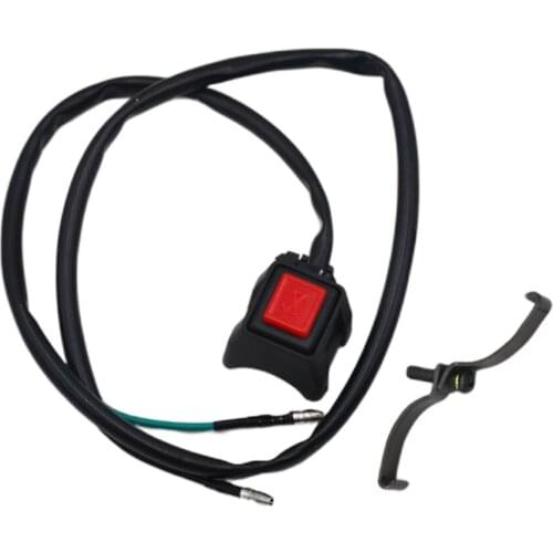 Stop Horn Button 7/8 Inch 22mm Ignition Power Kill Switch For ATV Quad
