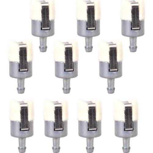 LETAOSK New 10Pcs Gas Fuel Filter Pickup Replacement fit for Homelite Echo Husqvarna Stihl Pouland Chainsaws