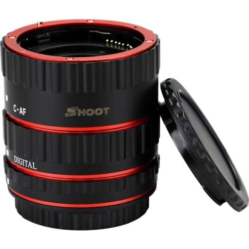 Metal Auto Focus Macro Extension Tube Ring adapter For canon EF EF-S 5d3 6d 7d 60D 5DII 70D 80d 650d 750d 760d 1200d 100d camera