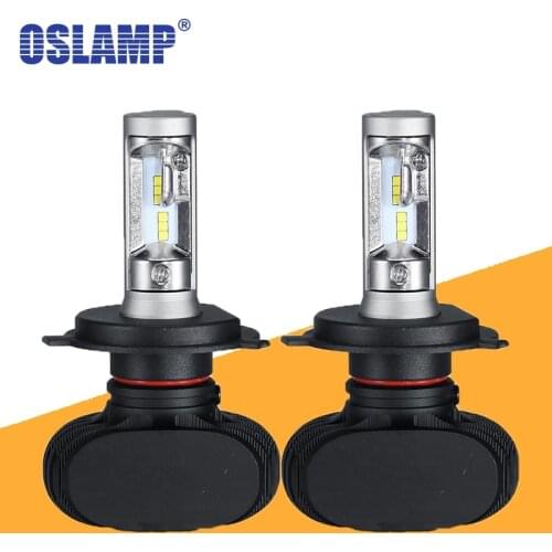 Oslamp S1 H4 H7 H11 9005 9006 Car LED Headlight Bulbs CSP Chips 50W 8000LM 6500K Led Auto Headlamp Led Bulb Car Light 12v 24V