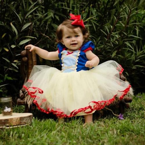 Baby girl Snow White Princess Dress princess Costume toddler girl dresses tutu dress