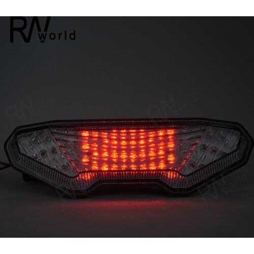 Motorcycle LED Taillight Turn Signal Light Brake Lamp For YAMAHA FZ-09 MT-09 2014 FZ09 MT09 FZ 09 MT 09 04 Hight Quality Clear