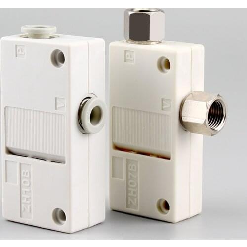 Vacuum ejector ZH05B S/L 06-06 OD 6MM One Touch Pneumatic ejector Generator Vacuum ejector ZH05B S/L 06-06 OD 6MM One Touch Pne