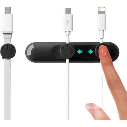 Youpin Bcase TUP Magnetic Desktop Cable Clips Cord Management Tiny 3 Size in 1 Wire Cable Organizer For xiaomi smart home