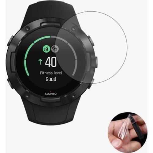 3pcs Soft Clear Smartwatch Protective Film Guard (Not glass) For Suunto 5 Suunto5 GPS Sport Watch Display Screen Protector Cover
