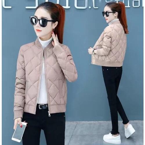 Women Filling Cotton Jacket Autumn And Winter Casual Style Woman Parkas Female Coats