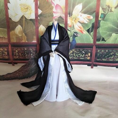 1/6 Figure Doll OB27 1/4 1/3 BJD Clothes Ancient Costume Hanfu Dress Samurai Outfit For BJD/SD ID75 Strong Uncle 80cm Doll B0243