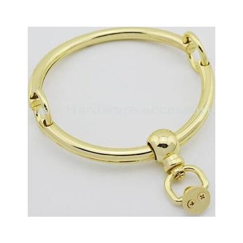 10pcs/lot Luggage hardware accessories DIY bag accessories Light gold bag rhombus Hold metal arm in arm handle