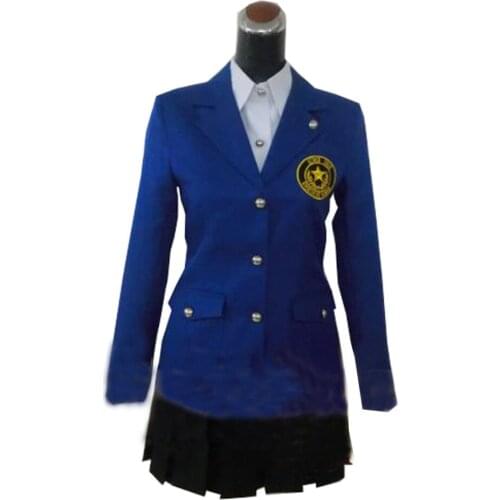 2017 Persona 5 Hifumi Togu High School Uniform Cosplay Costume Party Suit Students Clothes