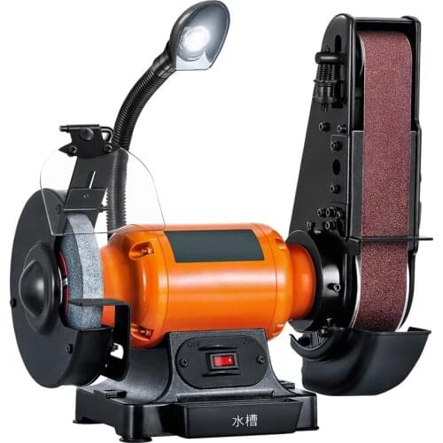 6 inch desktop grinding wheel belt machine sharpening and polishing machine woodworking grinding tools grinding wheel