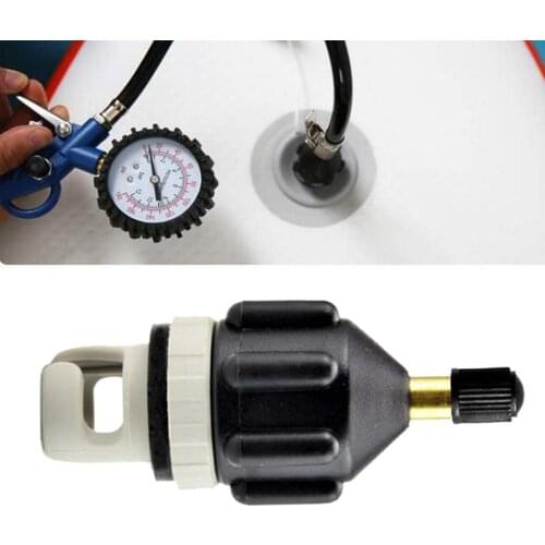 Inflatable Boat Pump Adaptor Air Pump Converter Rubber Raft Inflating Adapter