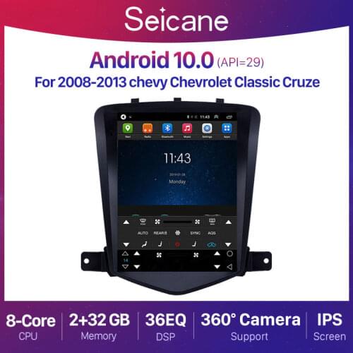 Seicane 9.7 inch Android 10.0 2+32G Car Head Unit Player GPS Radio Stereo 4G for Chevrolet Cruze J300 Daewoo Lacett 2009-2015
