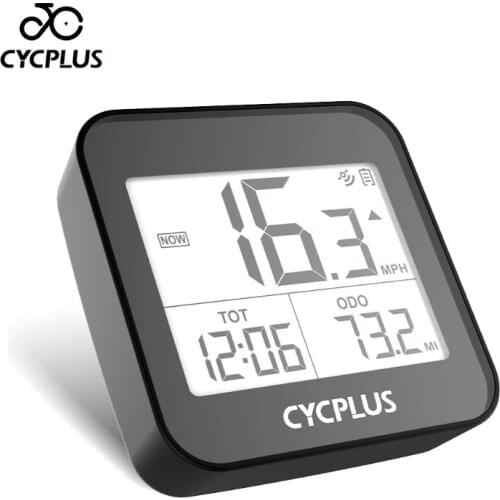 CYCPLUS G1 Wireless GPS Bicycle Computer Cycling Speedometer Odometer Stopwatch Waterproof Bike Accessories
