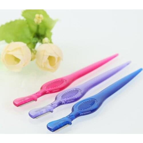 Eyebrow Razor Facial Hair Remover Eyebrow Trimmer Sharp Makeup Knife Blade Eye Brow Shaping Hair Remover Tool