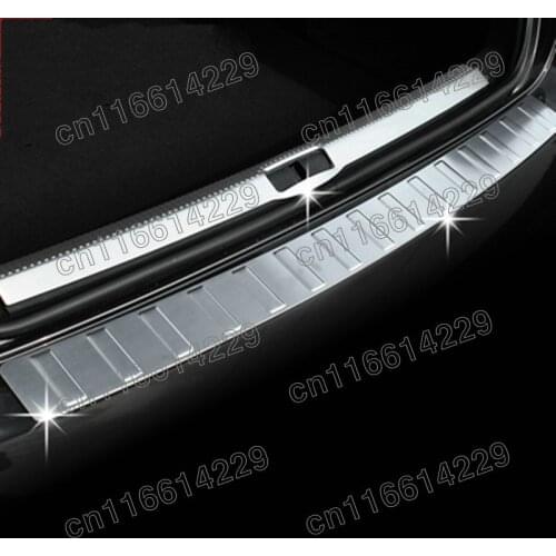 FOR VW VOLKSWAGEN PASSAT B7 2012-2014 2015 2016 4DR REAR BUMPER PROTECTOR PANEL BOOT COVER SILL PLATE TRUNK TRIM ACCESSORIES