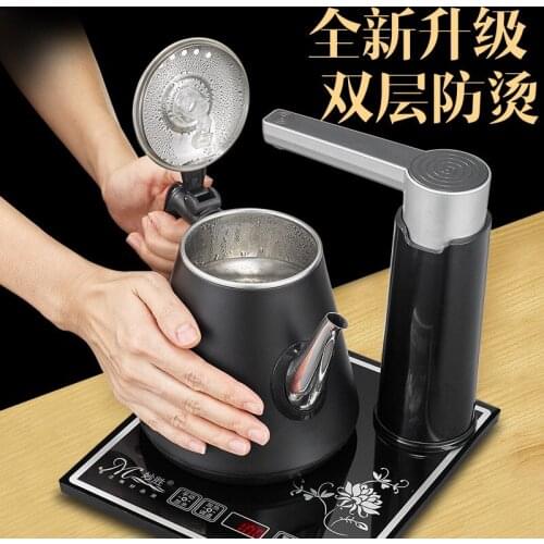 Double layer anti scalding fully automatic electric kettle for household use without opening the lid, adding water and extractin