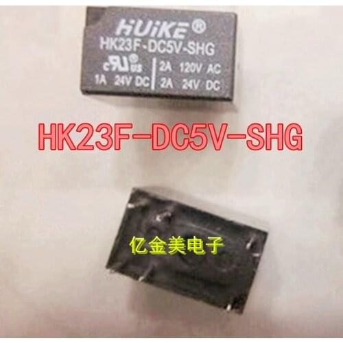 HK23F- DC5V DC12V DC24V-SHG 2A 5V 12V 24V environmental 0.2W relay