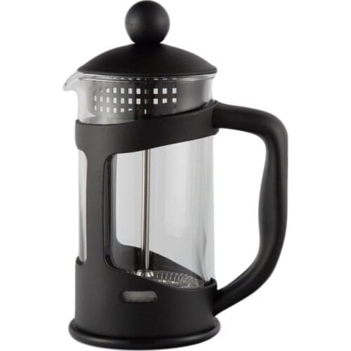 Creative French Press Coffee Pot Bottle Household Filter Presses Glass Make Tea Hand Punching Cup Pavina 1000ml Kettle cafetera