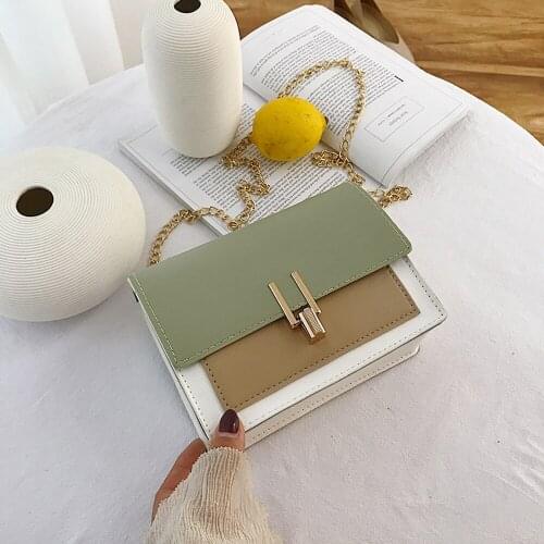 Mini Small PU Leather Women Shoulder Bags Crossbody Square Bag Messenger Summer Chain Handbag Female Coins Tote Coin Purse