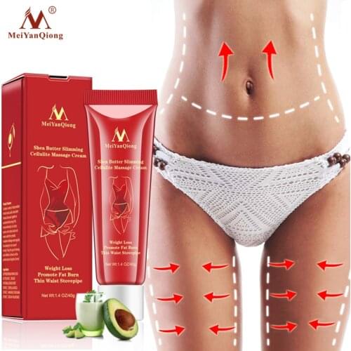 MeiYanQiong Body Slimming Massage Cream Weight Loss Promoting Fat Burning Body Cream Healthy Slimming Nourishing Body Skin Care