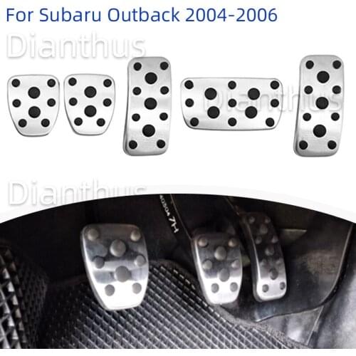 For Subaru Outback 2004-2006 2005 Car Accelerator Gas Brake Foot Pedal Cover Pad AT MT Pedals