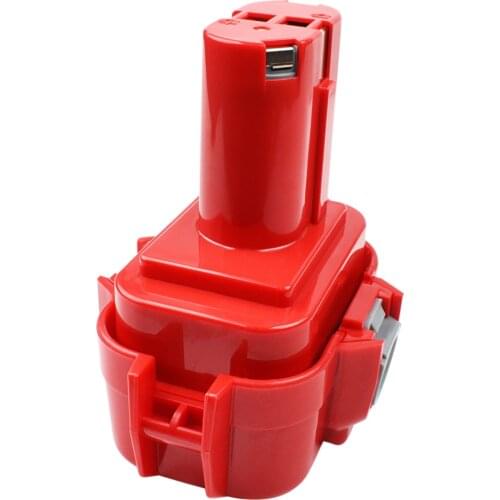 Powtree Ni-MH 3500mAh 9.6V Rechargeable Power Tool Battery for Makita PA09 9120 9122 6207D 192595-8,192596-6 L30