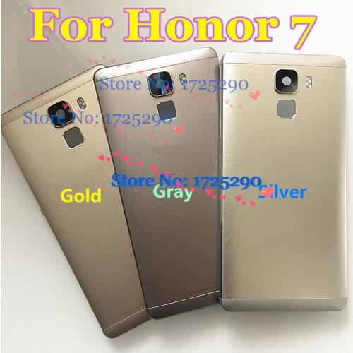 New Metal Rear Back Battery Door Case Housing Cover For Huawei Honor 7 PLK UL00 PLK-AL10 PLK-L01 PLK-TL01H