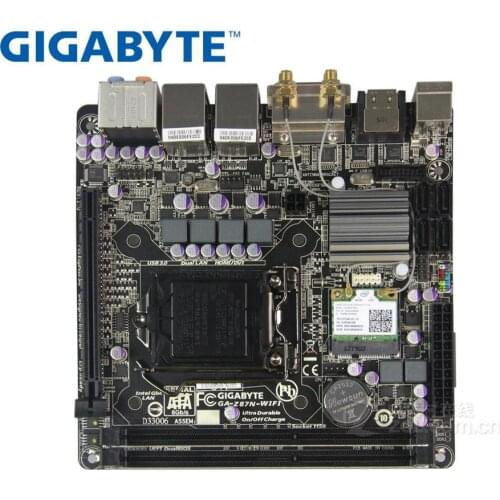 Original motherboard for Gigabyte GA-Z87N-WIFI LGA 1150 DDR3 Z97X-SLI 32GB USB2.0 DVI HDMI Desktop motherboard