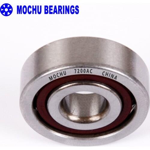 10pcs MOCHU 7200 7200AC 10x30x9 Angular Contact Bearings ABEC-3 P6