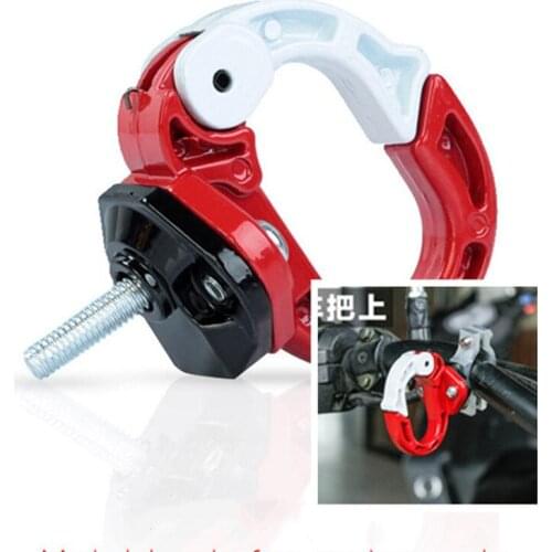 Universal Electric Scooter Parts Front Hook Hanger for Motorcycle Helmet Bags Claw Kid Scooter Grip Handle Bag Motorcycle Parts