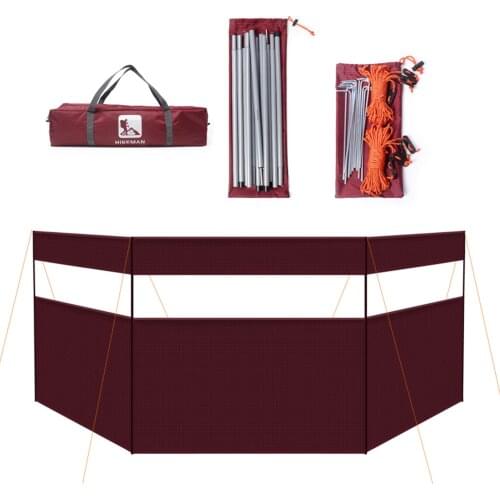 Outdoor Camping Windbreaks Stove Windscreen Oxford Cloth Beach Windshield Shelter Sunshade Screen Outdoor Caravan Privacy Shield