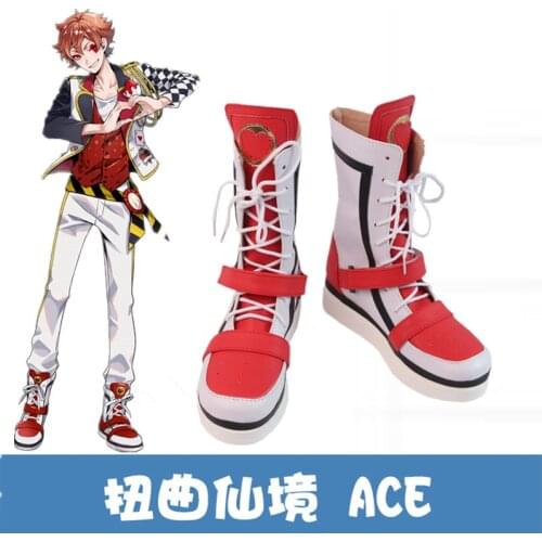 Twisted Cosplay Wonderland Cater Diamond Cosplay Shoes Boots Halloween Carnival Prop Custom Made size Cater Diamond boots